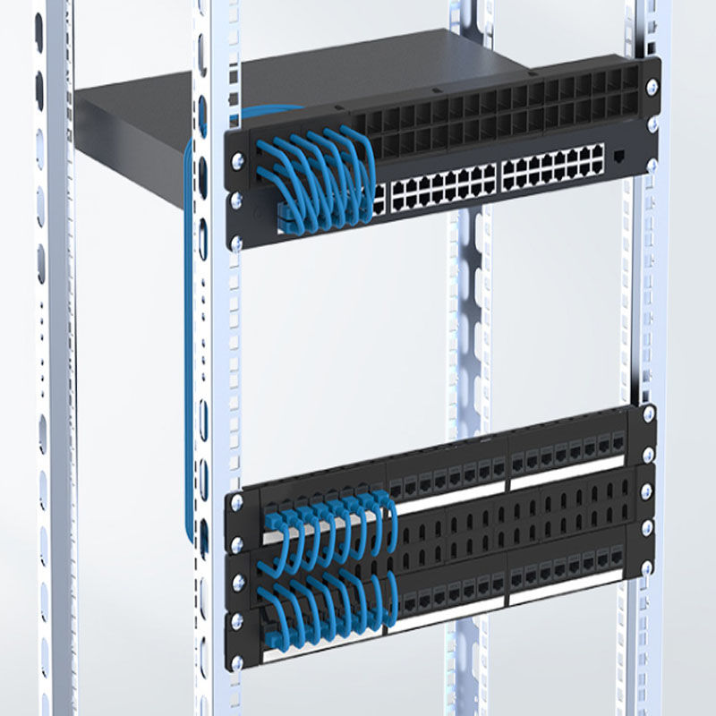 网络机柜中的核心组件 配线架、理线架与跳线详解